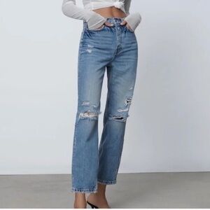 ZARA “THE BLISS STRAIGHT” JEANS